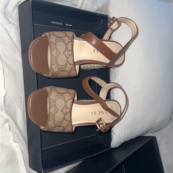 Maddy Sig Coach Sandals - Picture 1 of 3